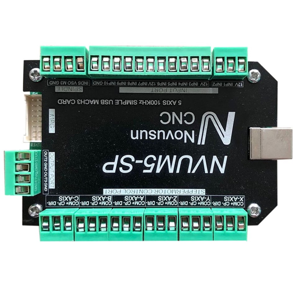Nueva Tarjeta De Control De Movimiento Cnc 5 Ejes Usb Nueva Tarjeta De Control De Movimiento Cnc 5 Ejes Usb